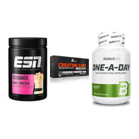 Einsteiger-Set: ESN Designer + Olimp Creatine + BioTech One A