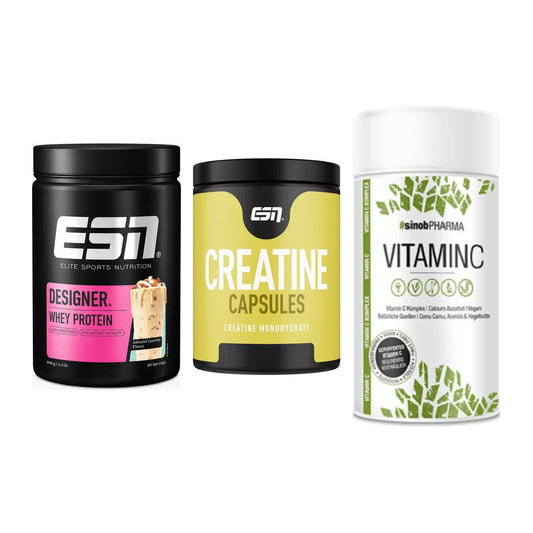 Einsteiger-Set: ESN Designer + ESN Ultrapure + Sinob Vitamin C – alle enthaltenen Artikel
