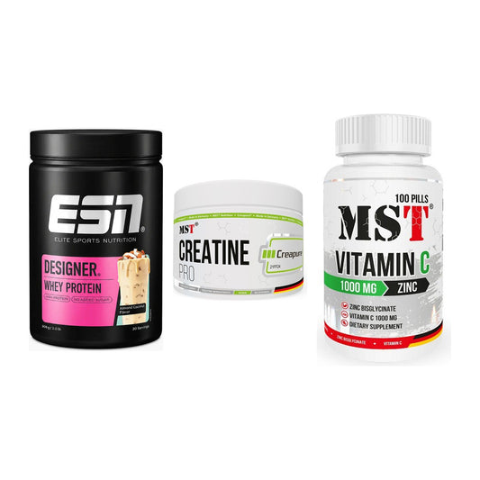 Einsteiger-Set: ESN Designer + MST Creatin Pro + MST Vitamin C – alle enthaltenen Artikel