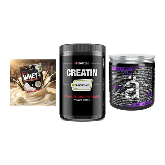 Einsteiger-Set: Sinob Honest + Sinob Creatin + Nanosupps Hype – alle enthaltenen Artikel