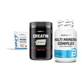 Einsteiger-Set: NNT Whey + Sinob Creatin + BioTech Multi – alle enthaltenen Artikel