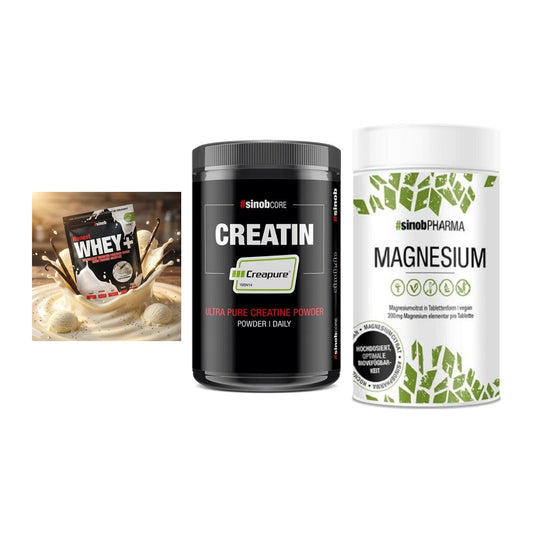 Einsteiger-Set: Sinob Honest + Sinob Creatin + Sinob Magnesium – alle enthaltenen Artikel