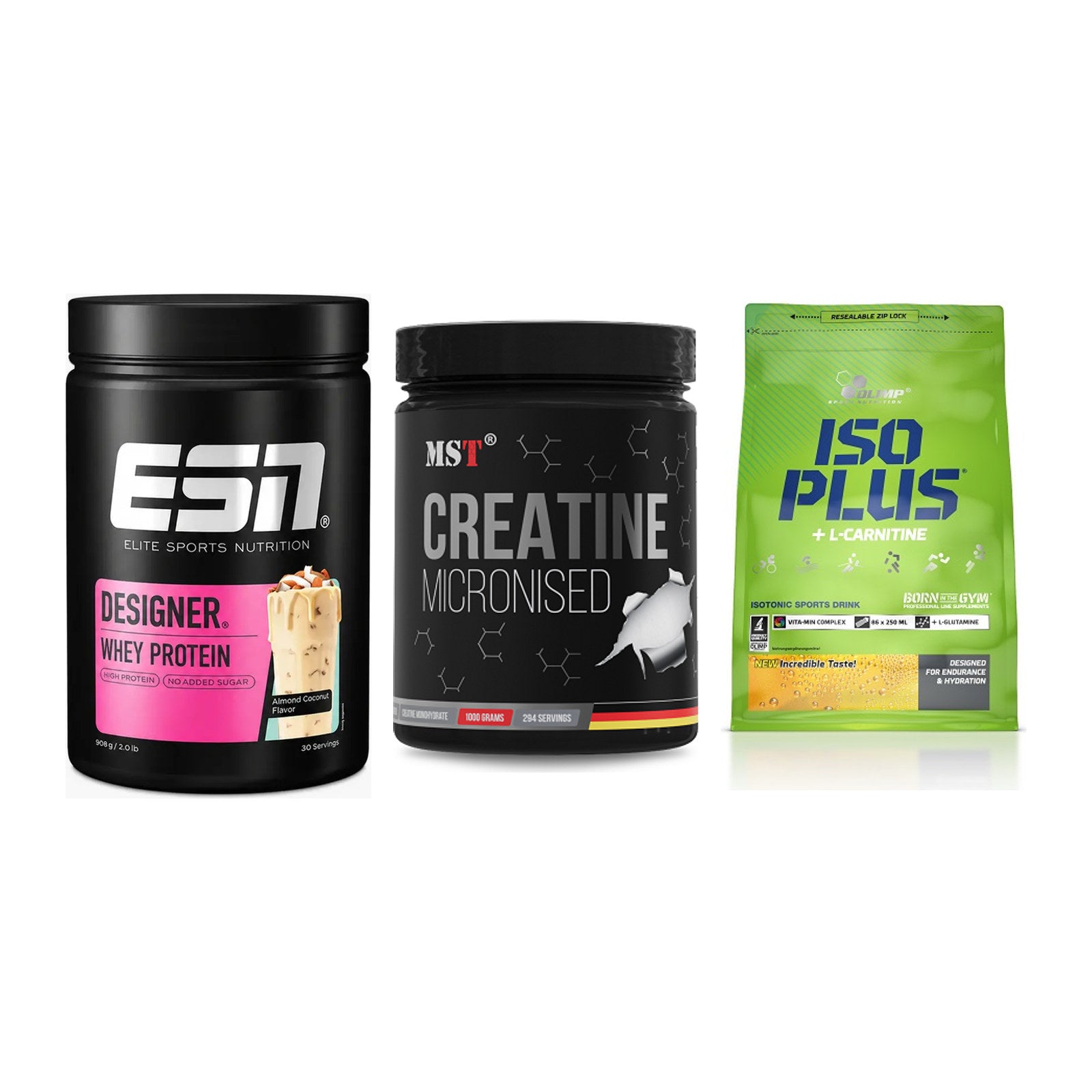 Einsteiger-Set: ESN Designer + MST Creatin + Olimp Iso Plus – alle enthaltenen Artikel