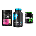 Einsteiger-Set: ESN Designer + EFX Kre-Alkalyn + Scitec Multi Pro – alle enthaltenen Artikel