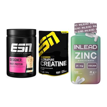 Einsteiger-Set: ESN Designer + ESN Ultrapure + INLEAD Zink – alle enthaltenen Artikel