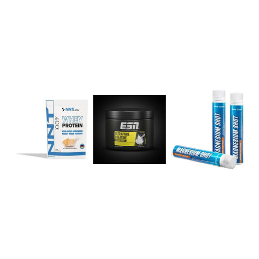 Einsteiger-Set: NNT Whey + ESN Ultrapure + Body Attack – alle enthaltenen Artikel