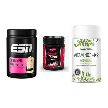 Einsteiger-Set: ESN Designer + CREASWISS + Sinob Vitamin D3 – alle enthaltenen Artikel