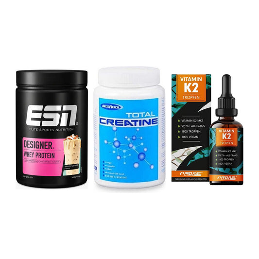 Einsteiger-Set: ESN Designer + Megabol Total + ProFuel Vitamin – alle enthaltenen Artikel