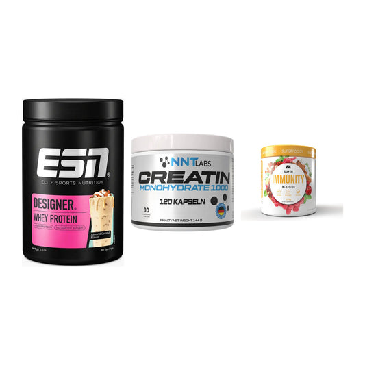 Einsteiger-Set: ESN Designer + NNT Creatin 1000 + FA Nutrition – alle enthaltenen Artikel