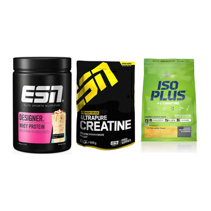 Einsteiger-Set: ESN Designer + ESN Ultrapure + Olimp Iso Plus – alle enthaltenen Artikel