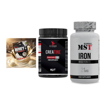 Einsteiger-Set: Sinob Honest + #GYMJUICE + MST Iron Bisglyc – alle enthaltenen Artikel