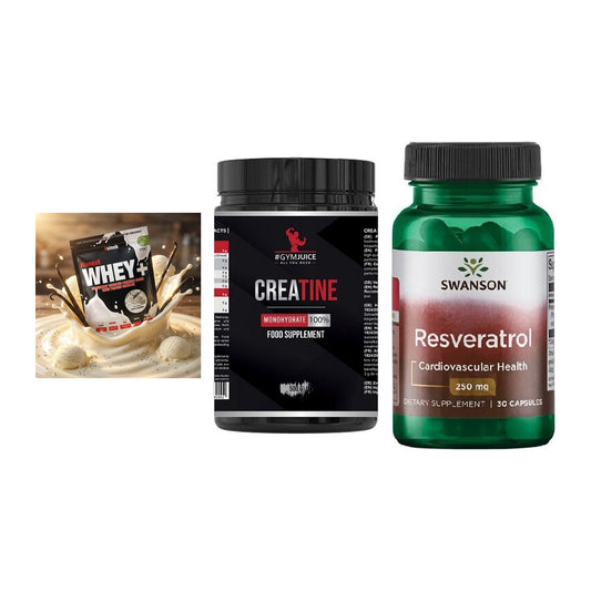 Einsteiger-Set: Sinob Honest + #GYMJUICE + Swanson Resverat – alle enthaltenen Artikel