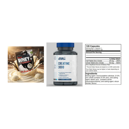 Einsteiger-Set: Sinob Honest + Applied Nutritio + GN Zinc Citrate – alle enthaltenen Artikel