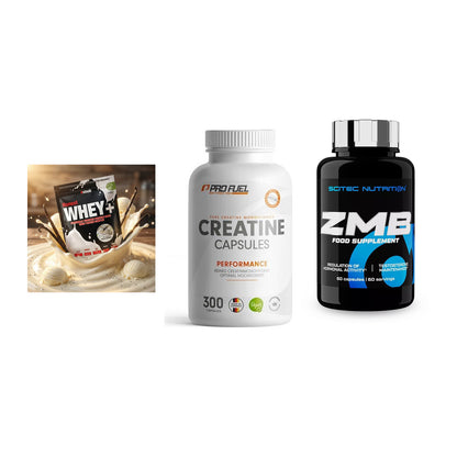 Einsteiger-Set: Sinob Honest + ProFuel Creatine + Scitec ZMB – alle enthaltenen Artikel