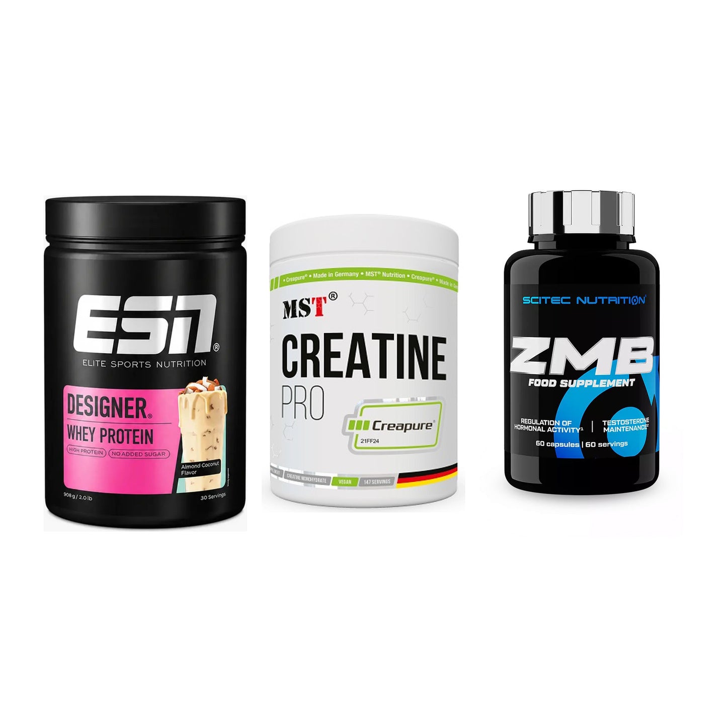 Einsteiger-Set: ESN Designer + MST Creatin Pro + Scitec ZMB – alle enthaltenen Artikel