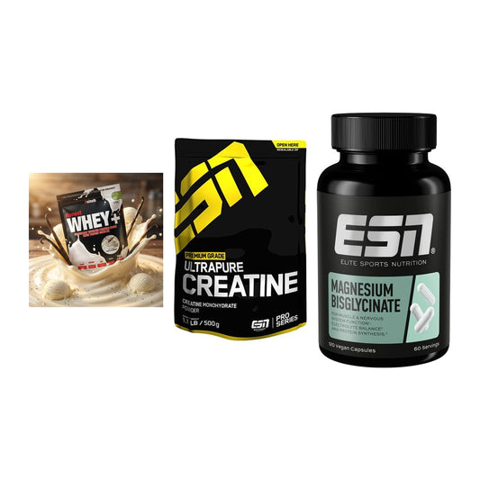 Einsteiger-Set: Sinob Honest + ESN Ultrapure + ESN Magnesium – alle enthaltenen Artikel