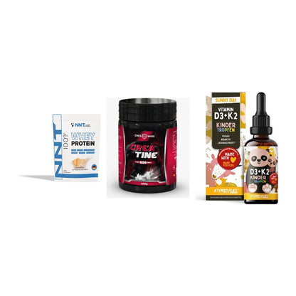 Einsteiger-Set: NNT Whey + CREASWISS + ProFuel VITAMIN – alle enthaltenen Artikel