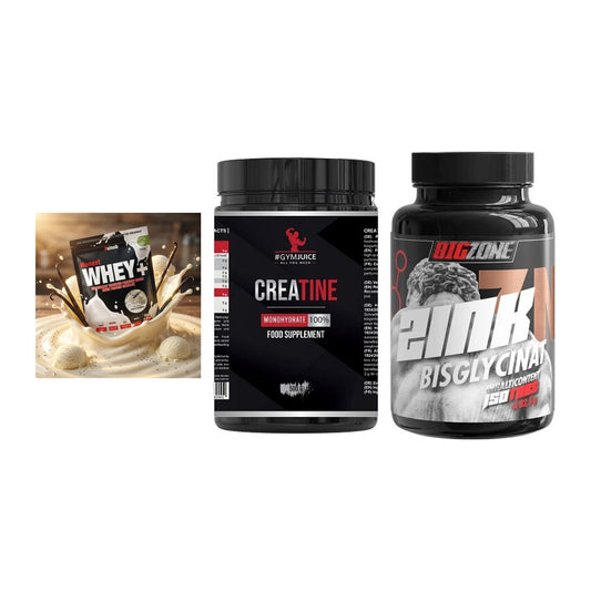 Einsteiger-Set: Sinob Honest + #GYMJUICE + Big Zone Zink – alle enthaltenen Artikel
