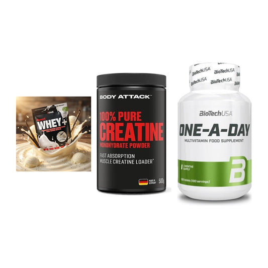 Einsteiger-Set: Sinob Honest + Body Attack 100% + BioTech One A – alle enthaltenen Artikel