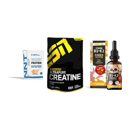 Einsteiger-Set: NNT Whey + ESN Ultrapure + ProFuel VITAMIN – alle enthaltenen Artikel