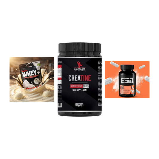 Einsteiger-Set: Sinob Honest + #GYMJUICE + ESN Zinc – alle enthaltenen Artikel