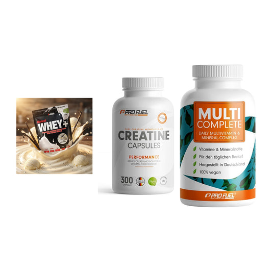 Einsteiger-Set: Sinob Honest + ProFuel Creatine + ProFuel MULTI – alle enthaltenen Artikel