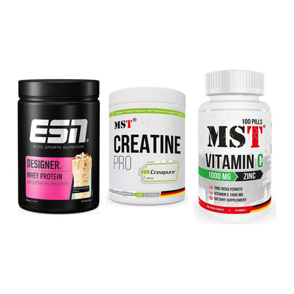 Einsteiger-Set: ESN Designer + MST Creatin Pro + MST Vitamin C – alle enthaltenen Artikel