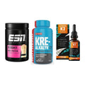 Einsteiger-Set: ESN Designer + Nutrend Kre-Alka + ProFuel Vitamin – alle enthaltenen Artikel