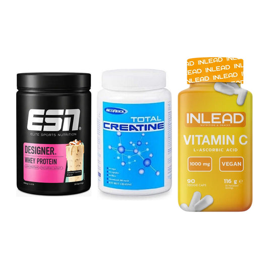 Einsteiger-Set: ESN Designer + Megabol Total + INLEAD Vitamin C – alle enthaltenen Artikel