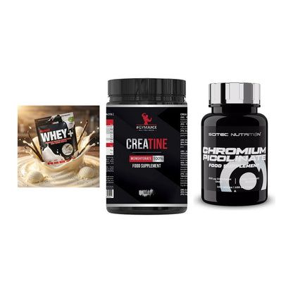 Einsteiger-Set: Sinob Honest + #GYMJUICE + Scitec Chromium – alle enthaltenen Artikel