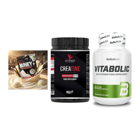 Einsteiger-Set: Sinob Honest + #GYMJUICE + BioTech Vitaboli – alle enthaltenen Artikel