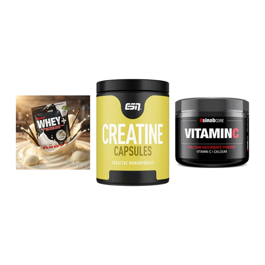 Einsteiger-Set: Sinob Honest + ESN Ultrapure + Sinob Vitamin C – alle enthaltenen Artikel