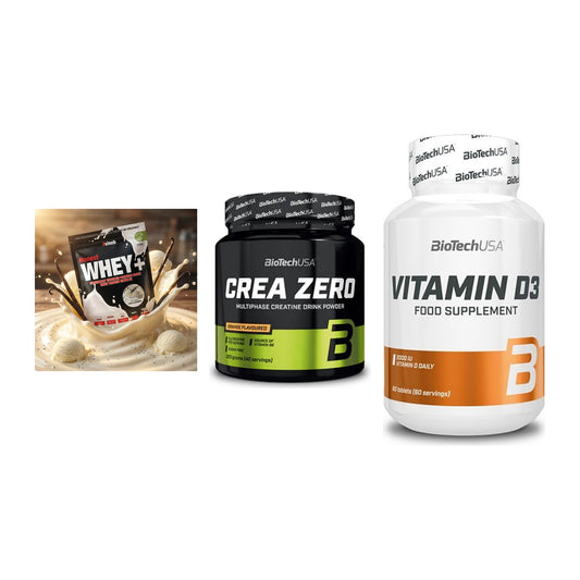 Einsteiger-Set: Sinob Honest + BioTech Crea + BioTech Vitamin – alle enthaltenen Artikel