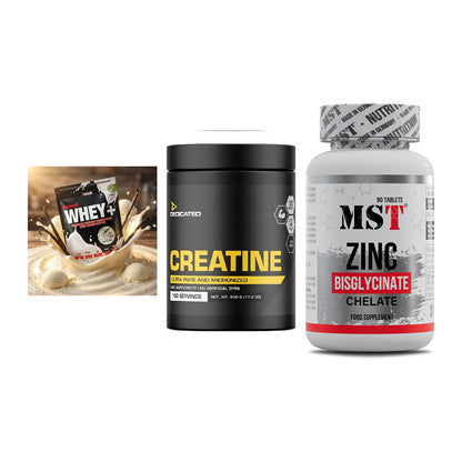 Einsteiger-Set: Sinob Honest + Dedicated + MST Zinc Chelate – alle enthaltenen Artikel