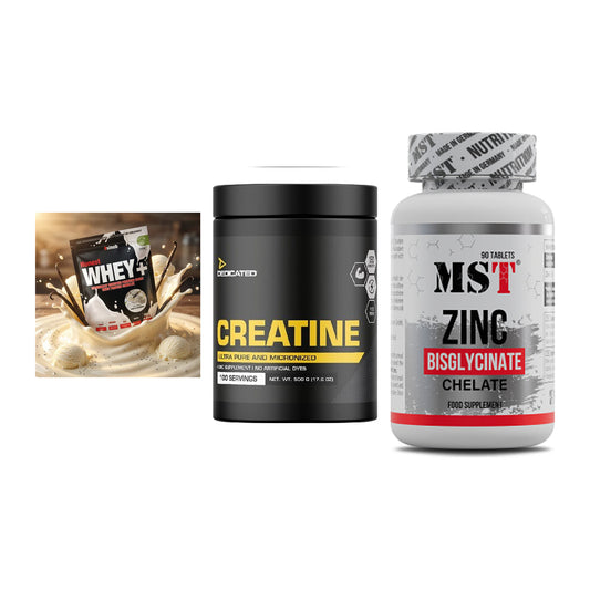 Einsteiger-Set: Sinob Honest + Dedicated + MST Zinc Chelate – alle enthaltenen Artikel