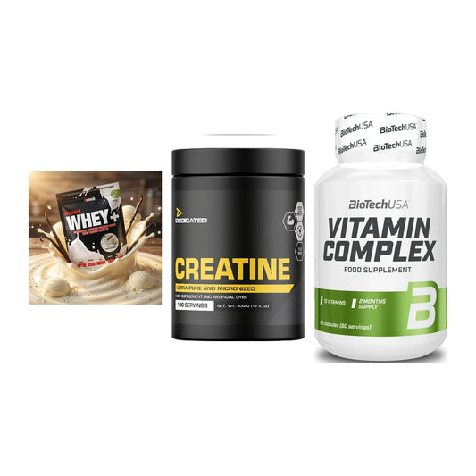 Einsteiger-Set: Sinob Honest + Dedicated + BioTech Vitamin – alle enthaltenen Artikel
