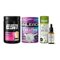 Einsteiger-Set: ESN Designer + INLEAD Creatine + Sinob Vitamin D3 – alle enthaltenen Artikel