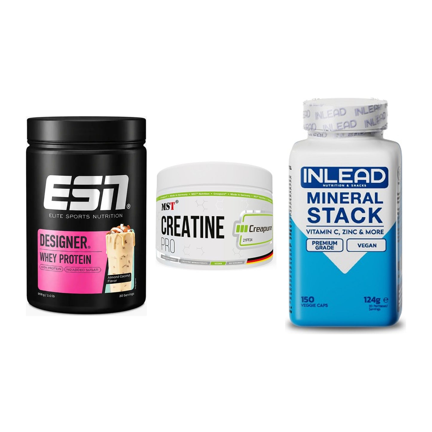 Einsteiger-Set: ESN Designer + MST Creatin Pro + INLEAD Mineral – alle enthaltenen Artikel