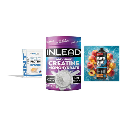 Einsteiger-Set: NNT Whey + INLEAD Creatine + Body Attack – alle enthaltenen Artikel