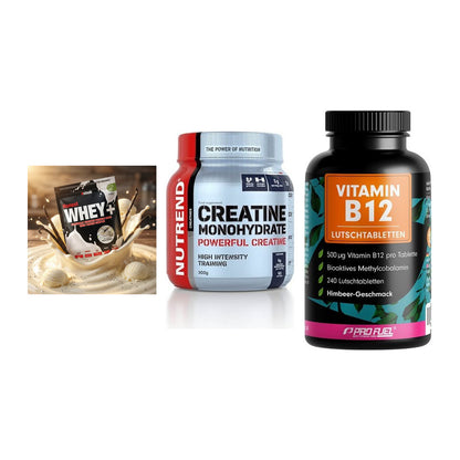 Einsteiger-Set: Sinob Honest + Nutrend Creatine + ProFuel Vitamin – alle enthaltenen Artikel