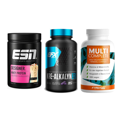 Einsteiger-Set: ESN Designer + EFX Kre-Alkalyn + ProFuel MULTI – alle enthaltenen Artikel