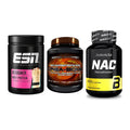 Einsteiger-Set: ESN Designer Whey + Scitec Crea-Bomb + BioTech NAC – alle enthaltenen Artikel