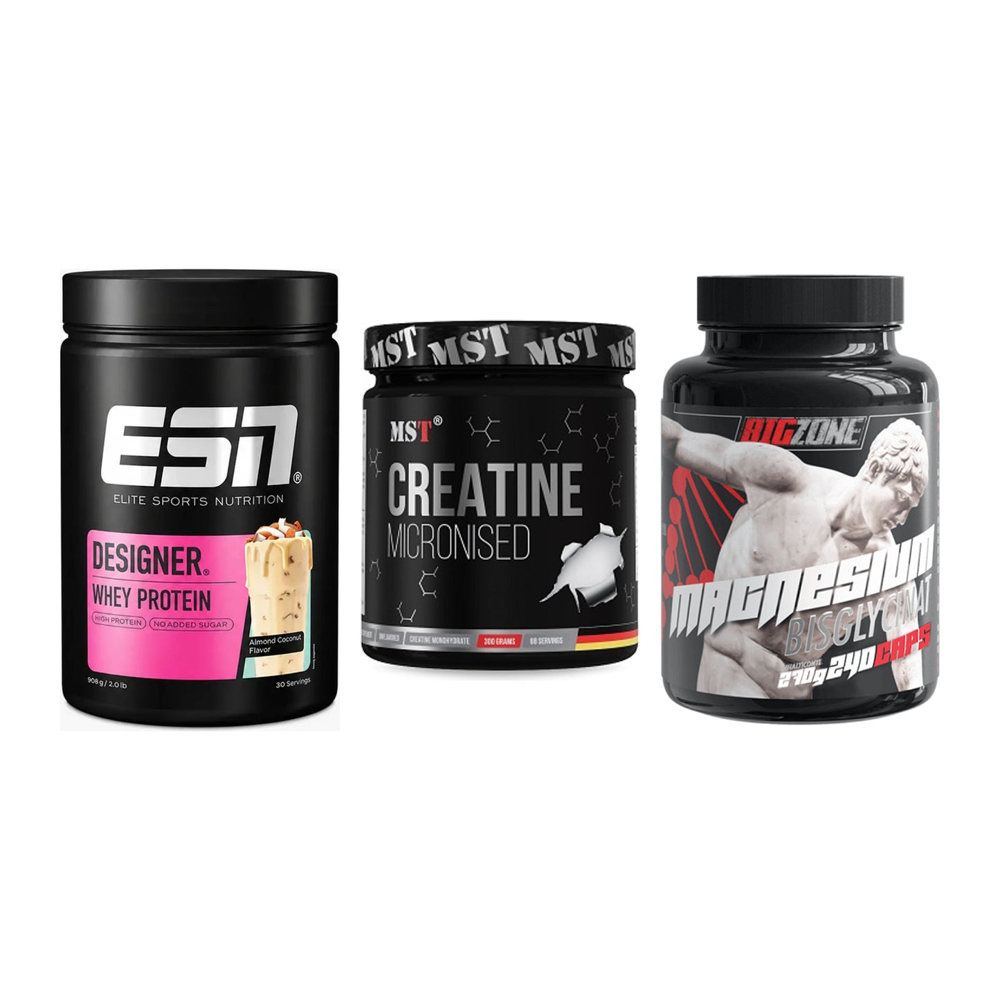 Einsteiger-Set: ESN Designer + MST Creatin + Big Zone Magnesi – alle enthaltenen Artikel