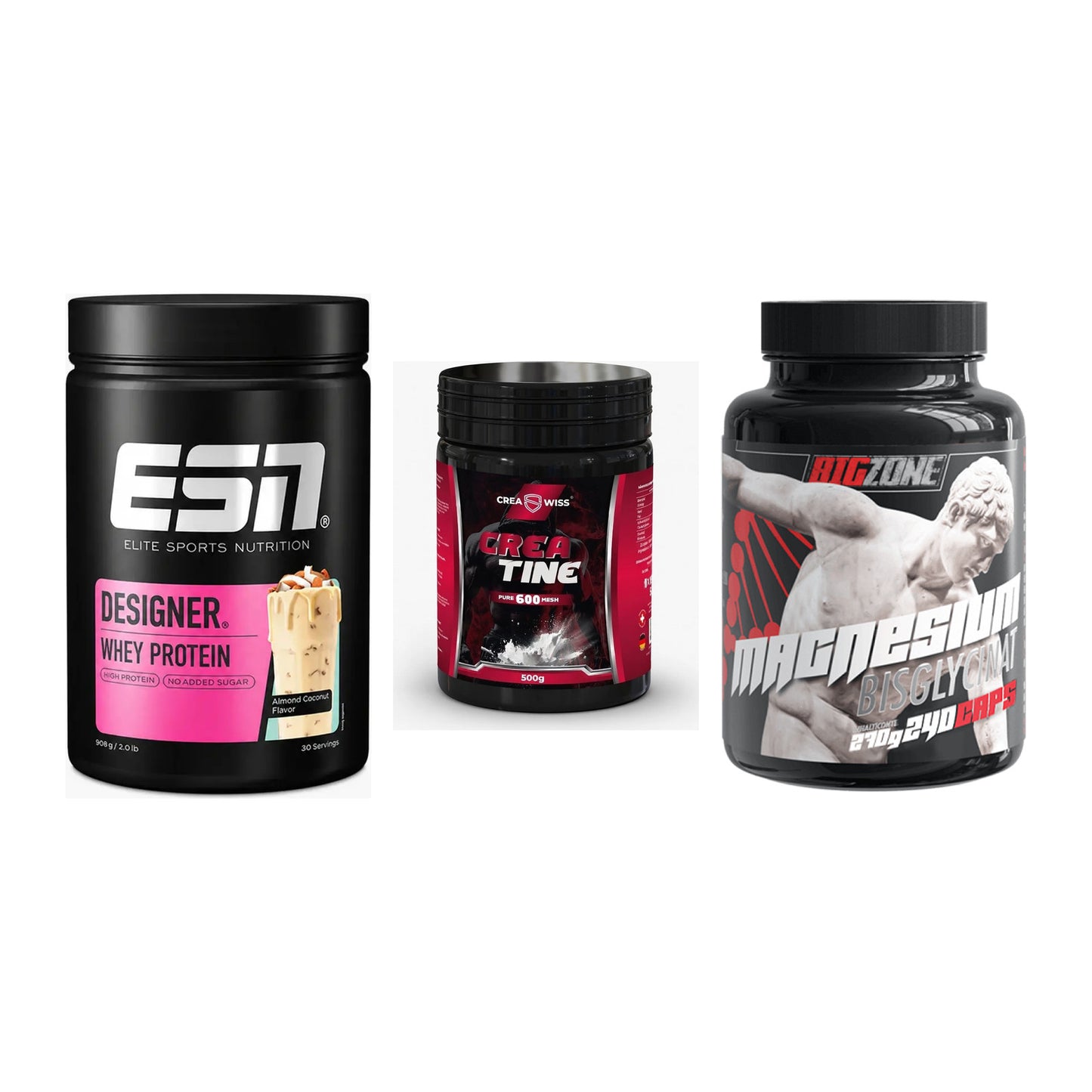 Einsteiger-Set: ESN Designer + CREASWISS + Big Zone Magnesi – alle enthaltenen Artikel