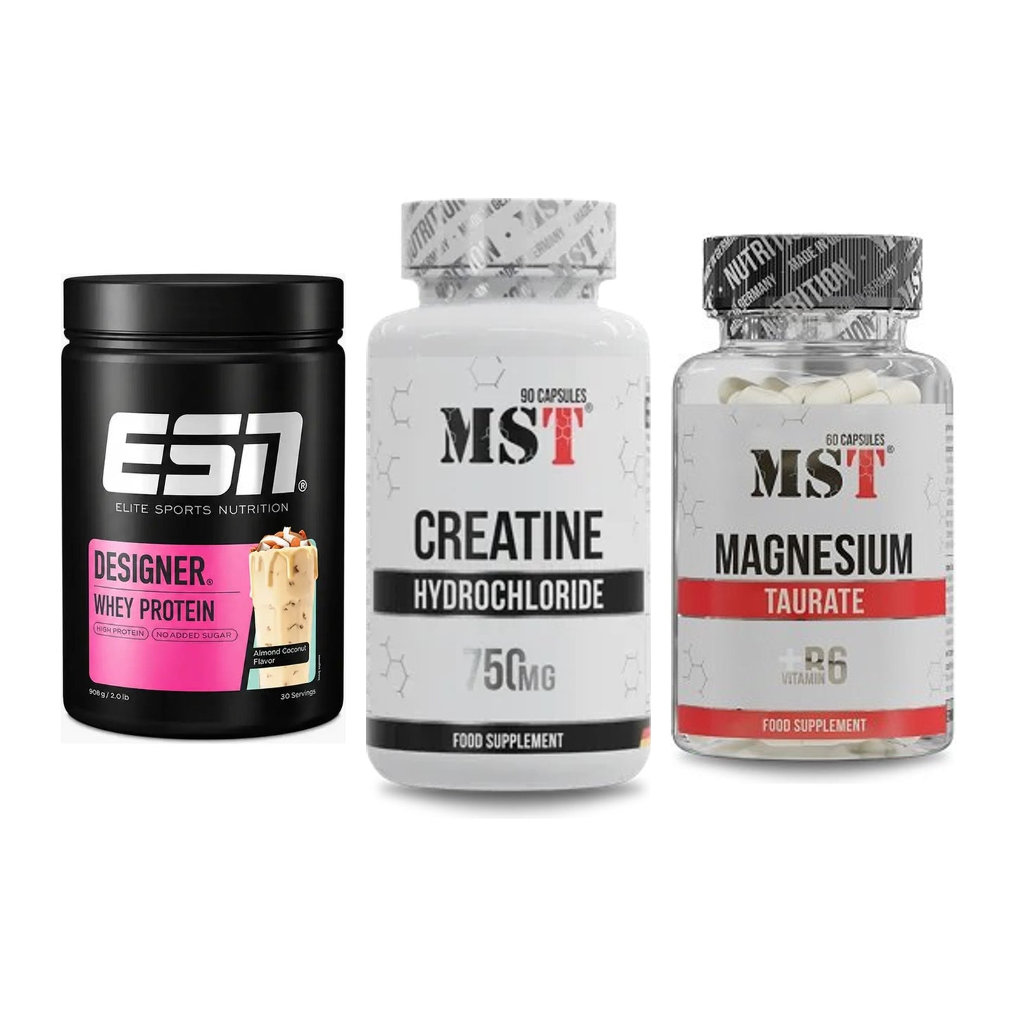 Einsteiger-Set: ESN Designer + MST Creatin HCL + MST Magnesium – alle enthaltenen Artikel