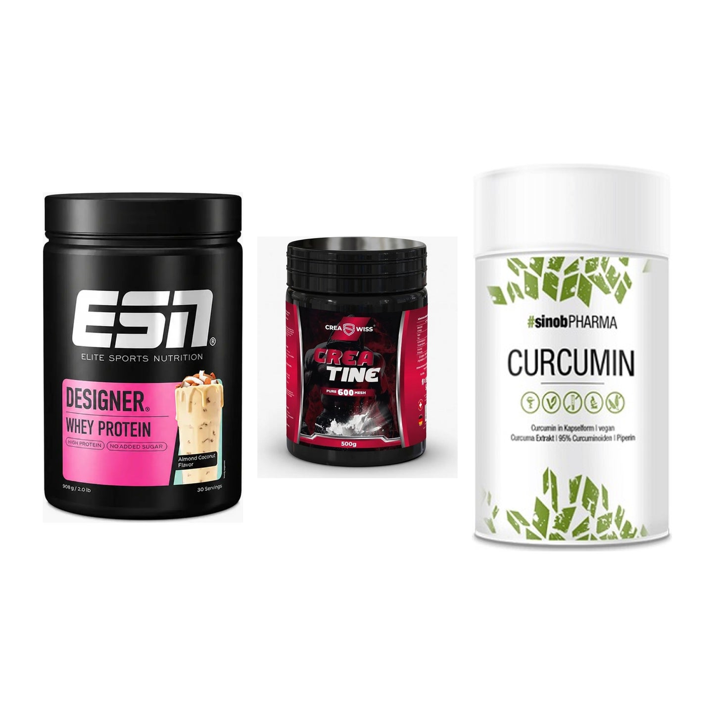 Einsteiger-Set: ESN Designer + CREASWISS + Sinob Curcumin – alle enthaltenen Artikel