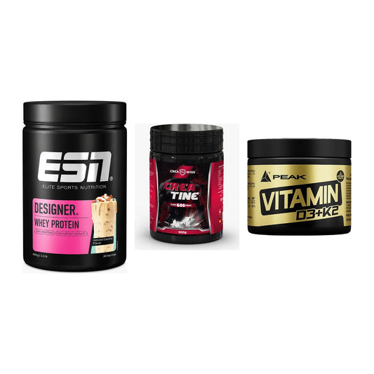 Einsteiger-Set: ESN Designer + CREASWISS + Peak Vitamin – alle enthaltenen Artikel