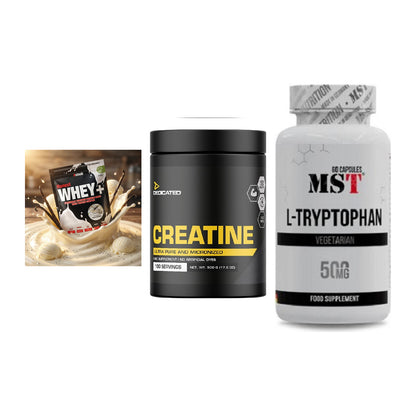 Einsteiger-Set: Sinob Honest + Dedicated + MST Tryptophan – alle enthaltenen Artikel