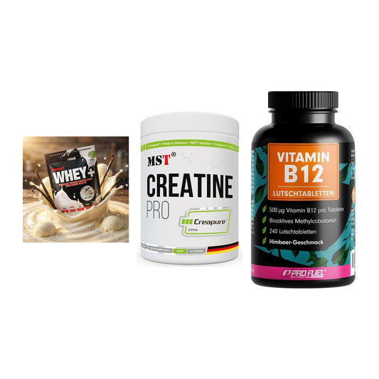 Einsteiger-Set: Sinob Honest + MST Creatin Pro + ProFuel Vitamin – alle enthaltenen Artikel