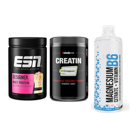 Einsteiger-Set: ESN Designer + Sinob Creatin + MST Magnesium B6 – alle enthaltenen Artikel